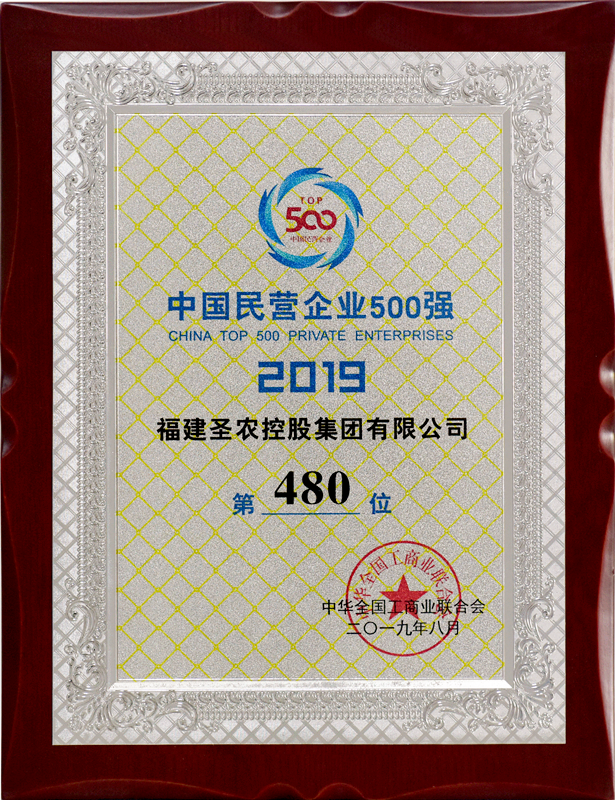 2019（yp街机集团）中国民营企业500强